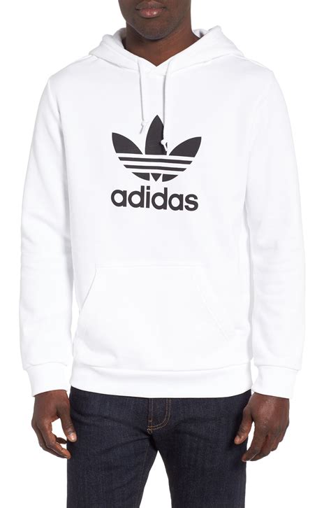 Adidas white hoodie